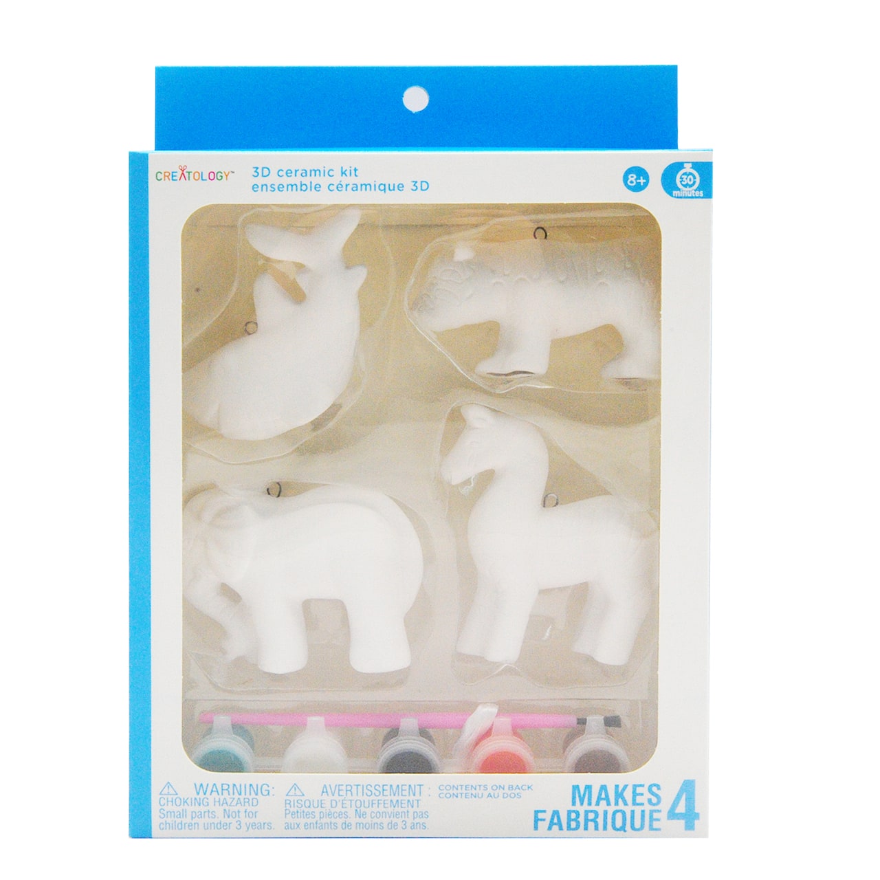 Animal 3D Ceramic Ornament Kit by Creatology&#x2122;